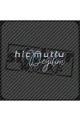 Hiç Mutlu Değilim Hologram Sticker - 1