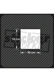 Ön Cam Like Hell Sticker - 5