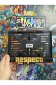 Respect Altın Sarı Motor Plakalık - 1