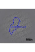Kırıkkale Harita Sticker - 1
