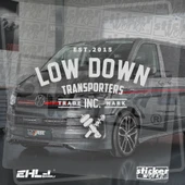 Low Down Transporters Arka Cam Sticker thumbnail 2