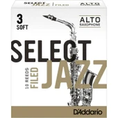 D\'Addario Woodwinds Select Jazz Alto Saksafon Kamışı No:3 Soft - 1