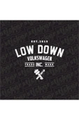 Low Down Volkswagen Arka Cam Hologram Sticker thumbnail 4