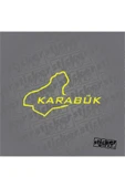 Karabük Harita Sticker thumbnail 4