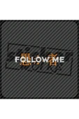 Follow Me Ön Cam Sticker - 2