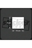 I Cant Her You Sticker - 2
