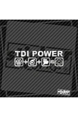 Tdi Power Sticker thumbnail 1