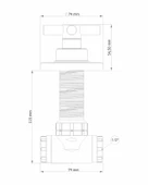 MEGA 1/2 ARTI ARA KESME STOP VALF - 2