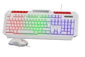 GameBooster KM-11W Knight Beyaz Klavye Mouse Set - 2