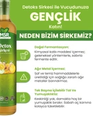 MSR BİTKİSEL DOGAL ÜRÜNLER Detox Sirkesi  Doğal Fermantasyon 250ml - 2