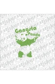 Gangsta Panda Sticker thumbnail 1