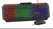 GameBooster KM-11B Knight Siyah Klavye Mouse Set - 2