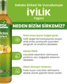 MSR BİTKİSEL DOGAL ÜRÜNLER Detox Sirkesi  Doğal Fermantasyon 250ml - 3