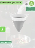 Huni Katlanır Mutfak Hunisi Silikon Huni Bpa Free - 2