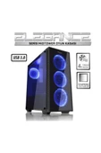 Power Boost Powerboost Vk-g1007rgb Rgb Tempered Glass Psu Yok . Siyah Usb 3.0 Atx Kasa - 1