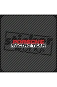 Ön Cam Porsche Racing Team Sticker - 1