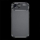 Apple iPhone 16E Kılıf Redclick Negro Karbon Görünüm Silikon Kapak thumbnail 2