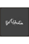 Dert Education Ön Cam Sticker - 1