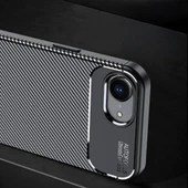 Apple iPhone 16E Kılıf Redclick Negro Karbon Görünüm Silikon Kapak thumbnail 6