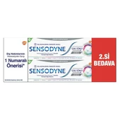 Sensodyne Çok Yönlü Koruma Gelişmiş Beyazlık 50 ml 2li Avantaj Paket - 1