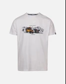 Trespass Horton Male Casual Printed Beyaz Erkek Tişört thumbnail 1