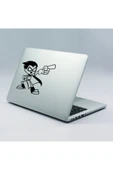 Siyah Laptop Robin Sticker - 1
