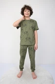 Kısakollu Play Console Desenli Erkek Çocuk Pijama Takımı (ALT-ÜST) - 3