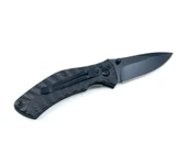 Metal EDC Çakı Siyah - Taşıma Kılıfıyla Birlikte - 3