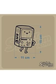 Laptop Adventure Time Bmo Sticker thumbnail 2