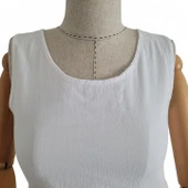 Sakin Kıyı Bluz Beyaz - 3