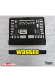 Wasted Motor Plakalık  - SARI - 1