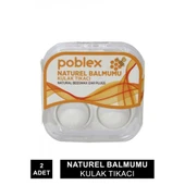 Poblex Nat. Balmumu Kulak Tıkacı 2 Li - 1