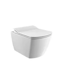 Creavit Elegant Rim-off Asma Klozet + Yavaş Kapanır Kapak + VitrA Gömme Rezervuar Set - 2