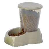 Moderna Smart Kedi ve Köpek Saklamalı Mama Kabı Gri 3 Lt - 1
