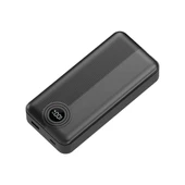 W4 20.000MAH 2x Type C Kablolu 22.5W Pd LED Göstergeli 18w Giriş 20w Çıkış Powerbank - DCA0068 - 1