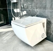 Creavit Trend Kare Asma Klozet + Nkp Duroplast Yavaş Kapanır Kapak thumbnail 1