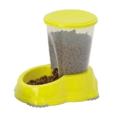 Moderna Smart Kedi ve Köpek Saklamalı Mama Kabı Sarı 1.5 Lt - 1