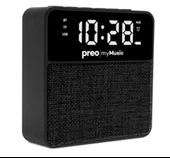Preo My Music MM13 Kablosuz Saatli Speaker Siyah HASARLI BOZUK - 1