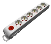 Mutlusan Rı-Tech 6lı 5mt Anahtarlı Upsli  Grup Priz  (001 175 640002 05 00) - 1