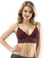 Nbb Bayan Dantelli Desteksiz Sütyen 4601 - 2