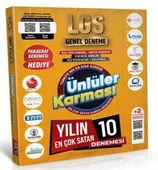 Ünlüler Karması 8. Sınıf LGS Yılın En Çok Satan 10 Denemesi - 1