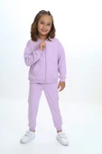 Toontoy Kız Çocuk Damla  Nakışlı Eşofman Takım - 7