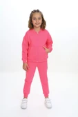 Toontoy Kız Çocuk Damla  Nakışlı Eşofman Takım - 12