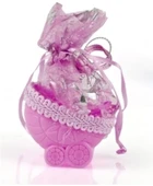 Bebek Mevlüt Şekeri - Pembe Bebek Arabası - 1