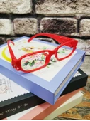 Kitap Okuma Gözlüğü Led Işıklı - Kırmızı - 2