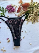 LOVE SECRET Desenli ve Dantelli Sütyen ve Tanga Şık ve Rahat KADIN iç Giyim - 3