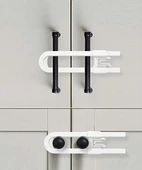 Bebek Çocuk Çekmece Ve Dolap Koruma Raylı Güvenlik Sistemi Emniyet Kilidi - 2