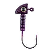 Jighead - Zoka - Kurşunlu Olta İğnesi - (XH-A 06) - Mor - 8 Gr - 5 Adet thumbnail 2