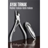 Modacar Ayak Tırnak Makası Batık Tırnak Makas Seti Pedikür Tırnak Makası Merys Solingen - 1