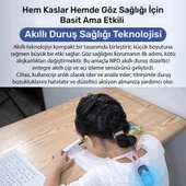NPO ADD01S Şarjlı Titreşimli Otomatik Hatrlatıcı,Kamburluk Giderici Ergonomik Akıllı Duruş Düzeltici - 6